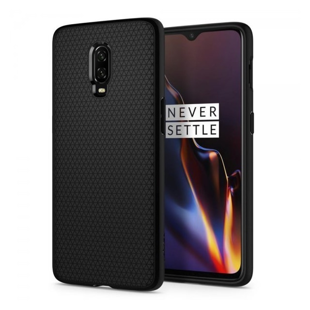 Spigen OnePlus 6T Cover Liquid Air Mate Black