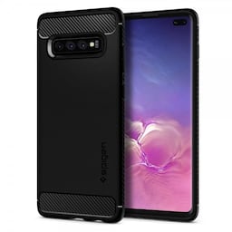 Spigen Samsung Galaxy S10 Plus Cover Rugged Armor Mate Black