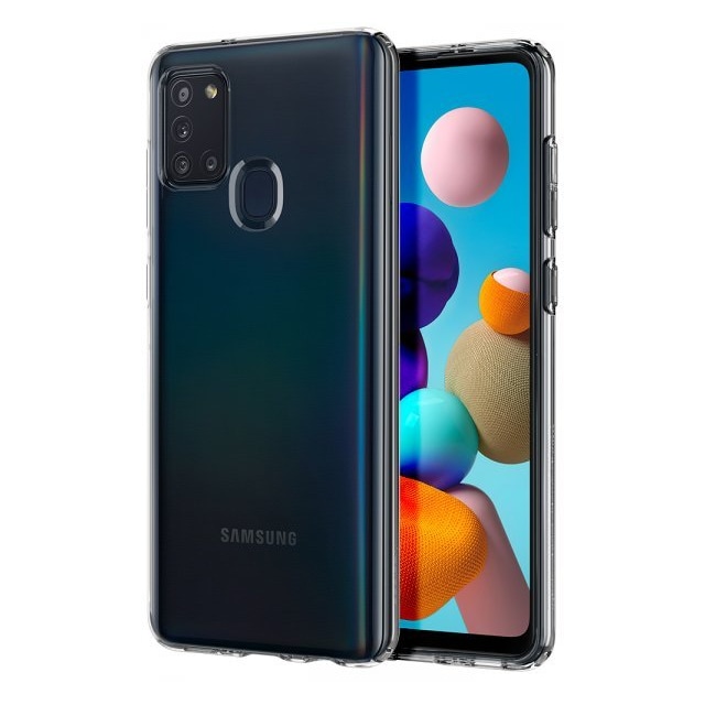 Spigen Samsung Galaxy A21s Cover Liquid Crystal Crystal Clear