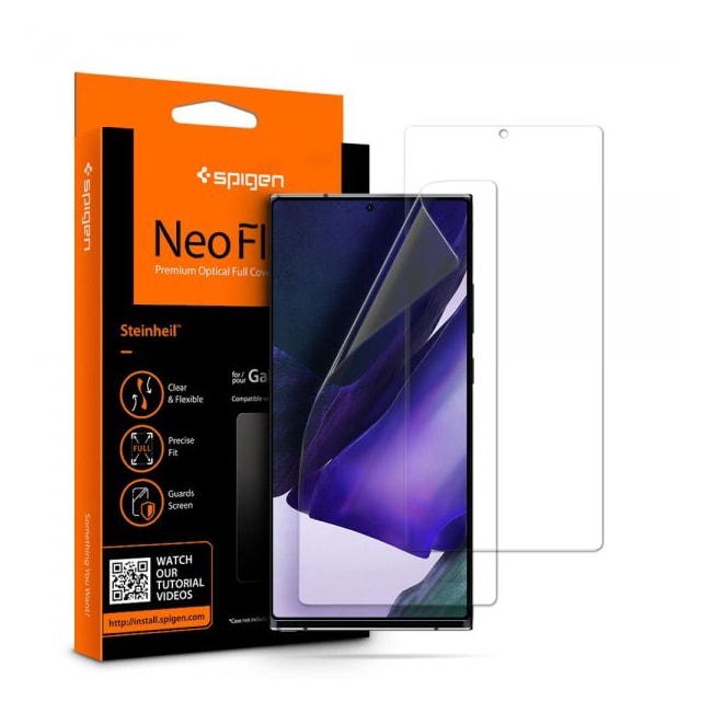 Spigen Samsung Galaxy Note 20 Ultra Skærmbeskytter Neo Flex 2-pak