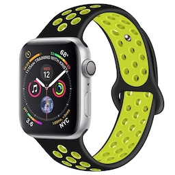 EBN Sport Armbånd Apple Watch 4 (40) - Sort / gul