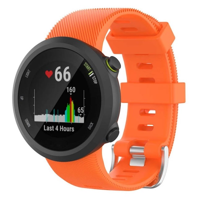 Sport Armbånd Silikone cover GARMIN Forerunner 45S (39mm) - Orange