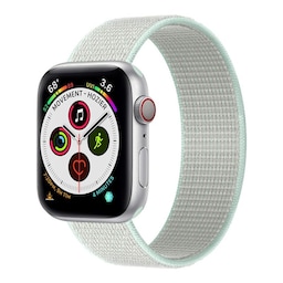 Apple Watch 5 (40mm) Nylon Armbånd - Teal Tint