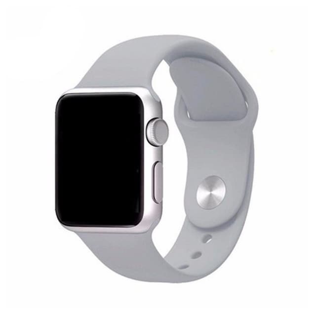 Apple Watch 42mm Sport Armbånd -lysegrå
