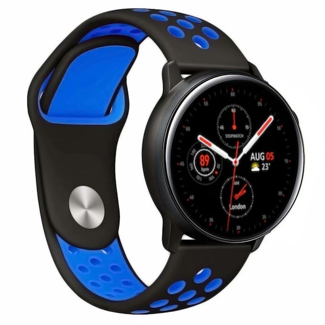 EBN Armbånd Samsung Galaxy Watch Active 2 - Sort / Blå