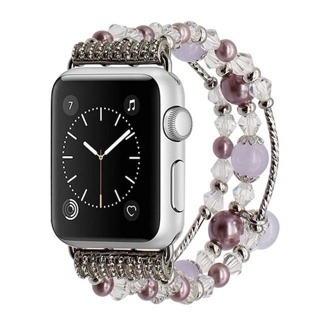 Apple Watch 42mm Crystal Agate - Sølv