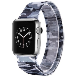 Apple Watch 38 armbånd Milanese Camo - Grå