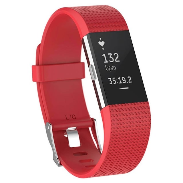 Sport Armbånd til Fitbit Charge 2 - Rød