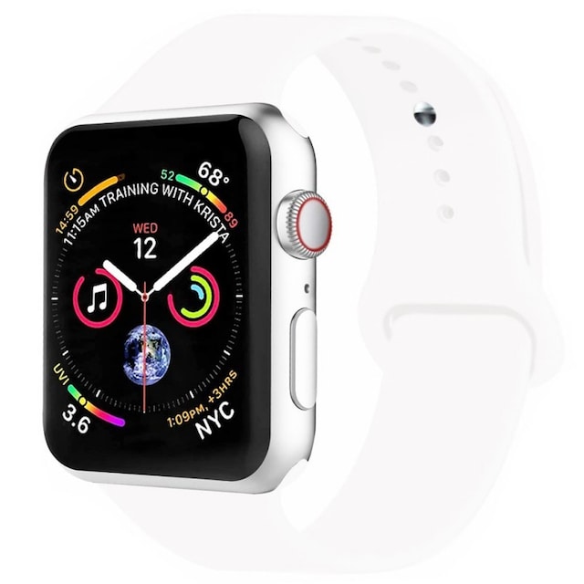 Apple Watch 4 (44mm) Sport Armbånd  - Hvid