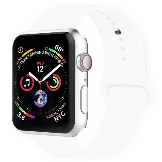 Apple Watch 4 (44mm) Sport Armbånd - Hvid | Elgiganten