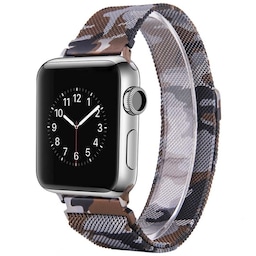 Apple Watch 4 (40) Armbånd Milanese Camo - Brun