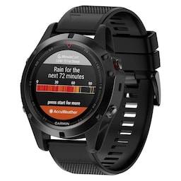 Sport Garmin Fenix 3 / 5X / 5X Plus - Sort