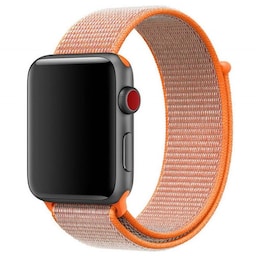 Apple Watch 42mm Nylon armbånd - krydret orange