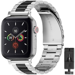 Armbånd Rustfrit stål Apple Watch 5 (44mm) - Sølv / da