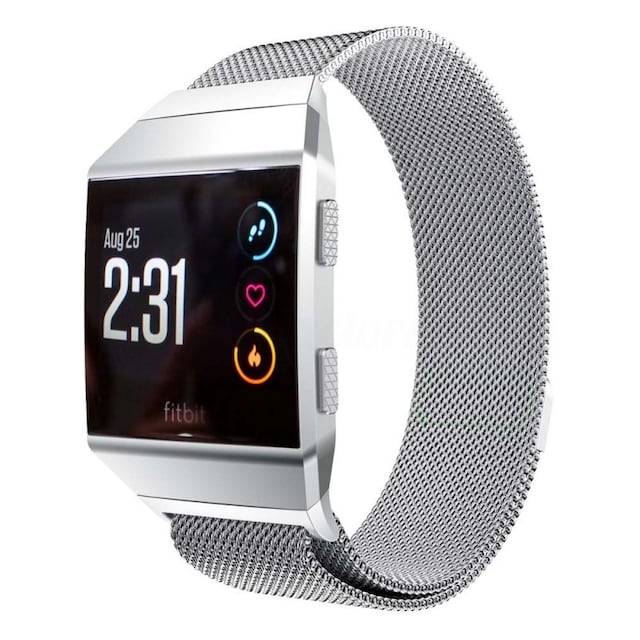 Milanese RSF Fitbit Ionic - sølv