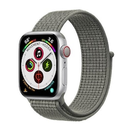 Apple Watch 5 (40mm) Nylon Armbånd - Spuce Fog