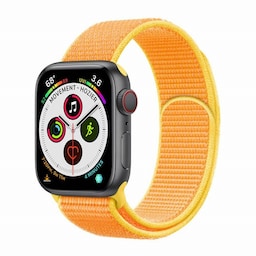 Apple Watch 5 (40mm) Nylon Armbånd - Canary Yellow