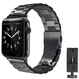 Armbånd Rustfrit stål Apple Watch 4 (44mm) - Sort
