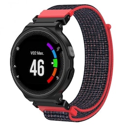 Nylon armbånd Garmin Forerunner 220/230/235/620/630 / 735XT - Rød