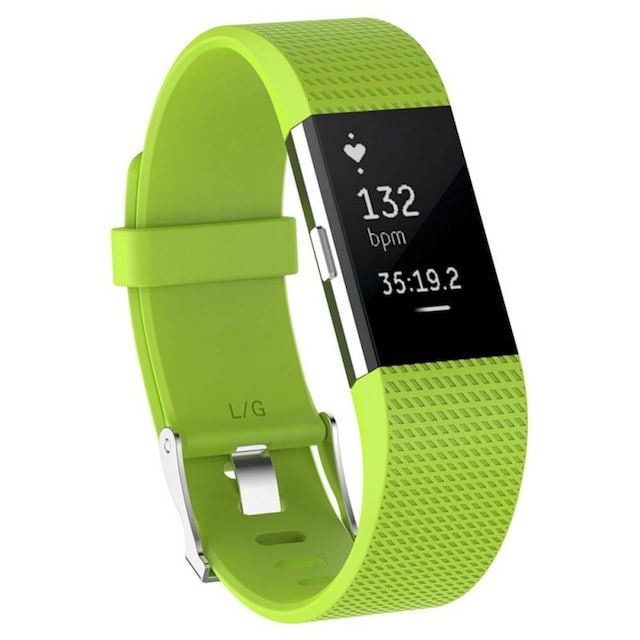 Sport Armbånd til Fitbit Charge 2 - Lime