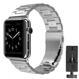 Apple Watch 42mm rustfrit stål armbånd - sølv