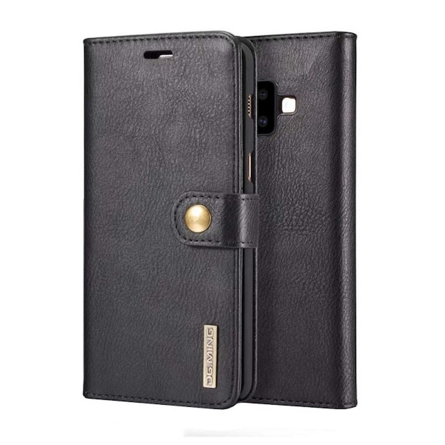 DG-Ming Wallet 2i1 til Samsung Galaxy J6 Plus (SM-J610F)  - sort