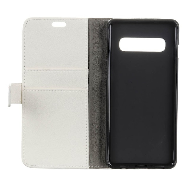 Wallet 2-kort til Samsung Galaxy S10 (SM-G973F)  - hvid