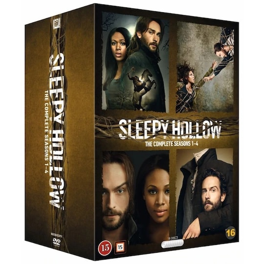 SLEEPY HOLLOW S.1-4 COMPLETE BOX (DVD) | Elgiganten