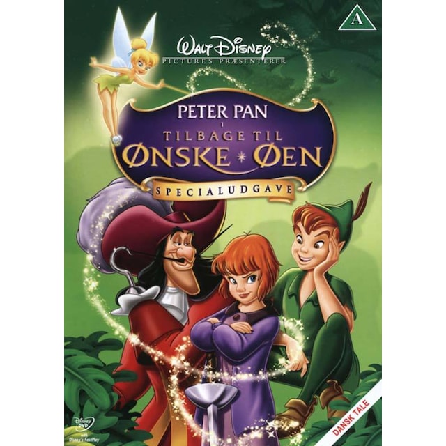 PETER PAN: TILBAGE TIL ØNSKEØEN (DVD)