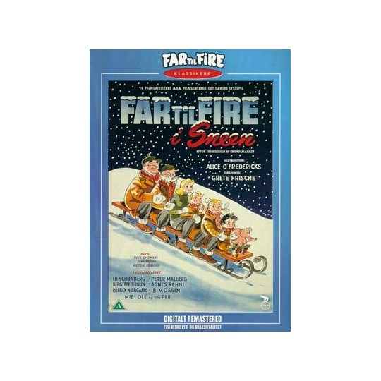 FAR TIL FIRE I SNEEN (DVD) | Elgiganten