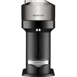 NESPRESSO® Vertuo Next kaffemaskine fra Krups, Dark Chrome