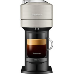 NESPRESSO® Vertuo Next kaffemaskine fra Krups, Lys grå