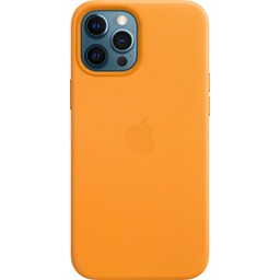 iPhone 12 Pro Max lædercover med MagSafe (california poppy)