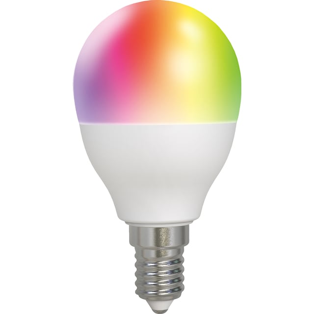 Deltaco Mini Ball smart RGB LED-elpære DEL4350009