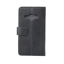 Wallet 2-kort til Samsung Galaxy J1 2016 (SM-J120F)  - sort