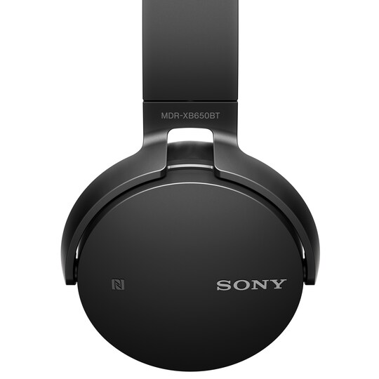 Sony MDR-XB650BT trådløse on-ear hovedtelefoner - sort | Elgiganten