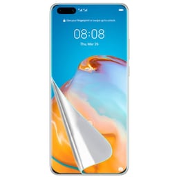 3D Soft HydroGel Huawei P40 Pro skærmbeskytter (ELS-AN00)