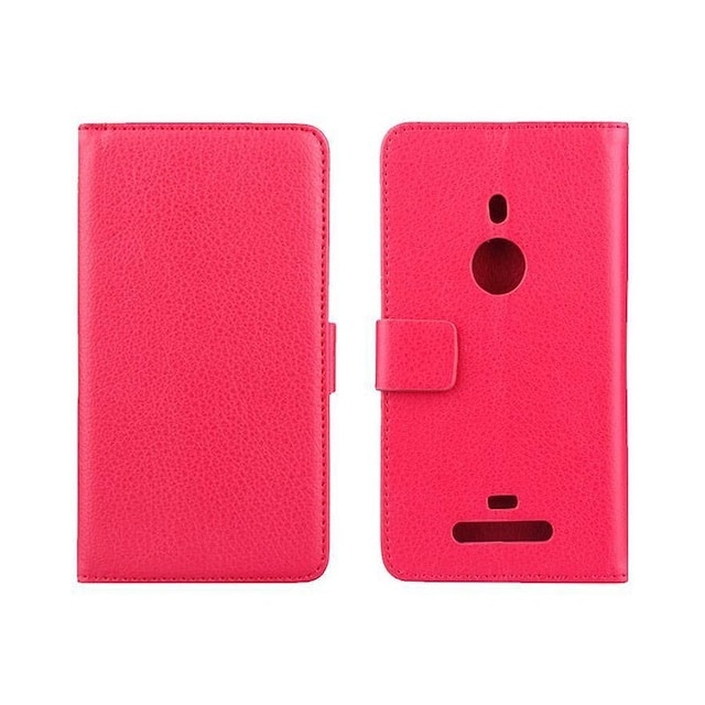 Wallet 2-kort til Nokia Lumia 925 (RM-893)  - rød
