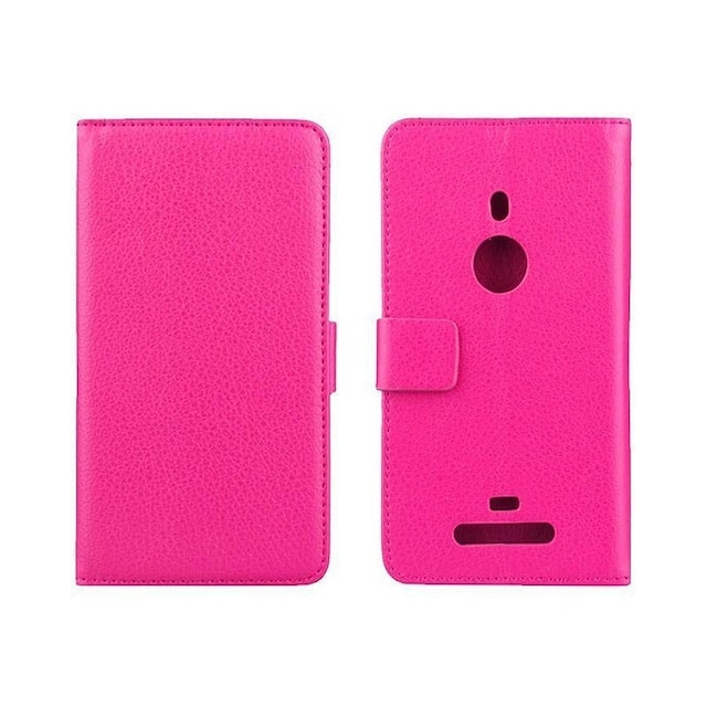 Wallet 2-kort til Nokia Lumia 925 (RM-893)  - lyserød