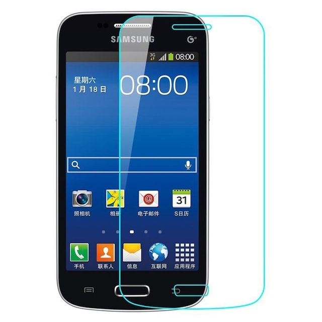Skærmbeskyttelse hærdet glas Samsung Galaxy Core Plus (SM-G3500)
