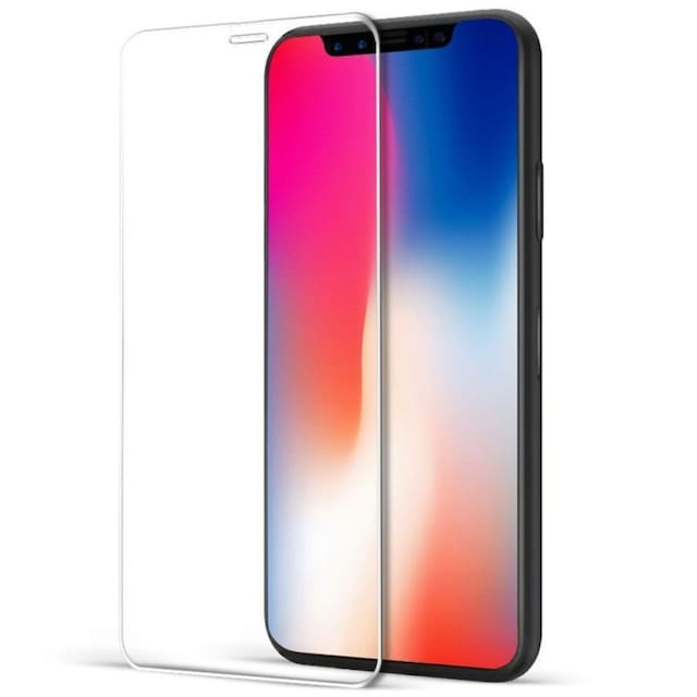 5D buet hærdet glas Apple iPhone X / Xs