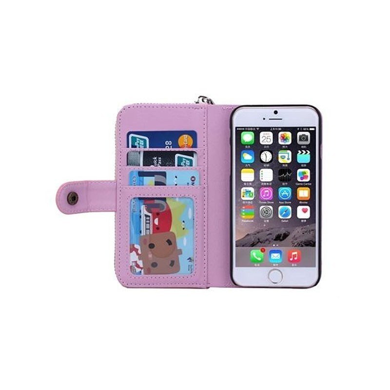Mobil cover 2i1 Apple iPhone 6 / 6S Plus - lys rosa | Elgiganten