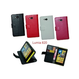 Wallet 2-kort til Nokia Lumia 820 (RM-825)  - sort