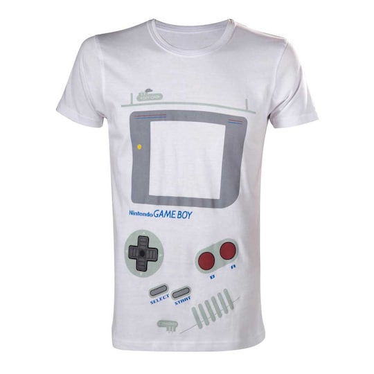 T-shirt Nintendo - Gameboy - hvid (M) | Elgiganten