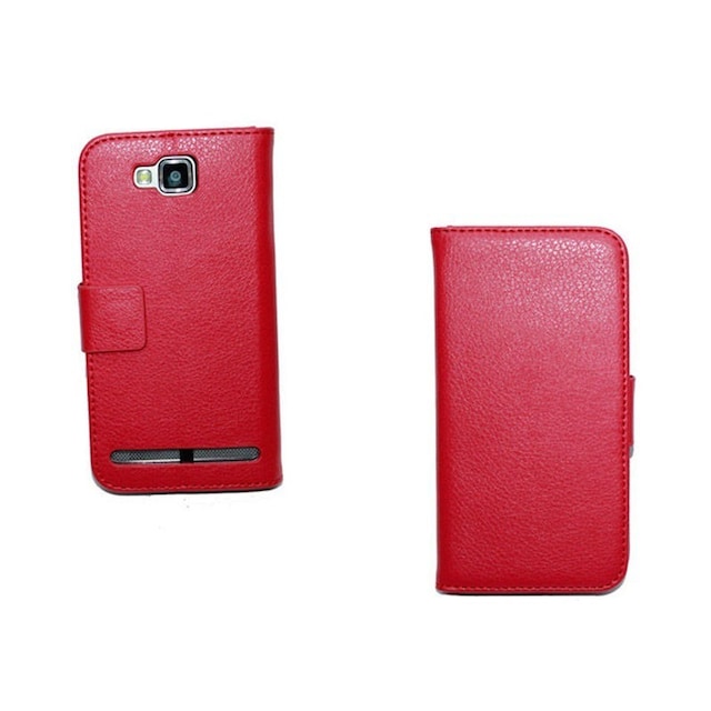 Wallet 2-kort til Samsung Galaxy ATIV S (GT-i8750)  - rød