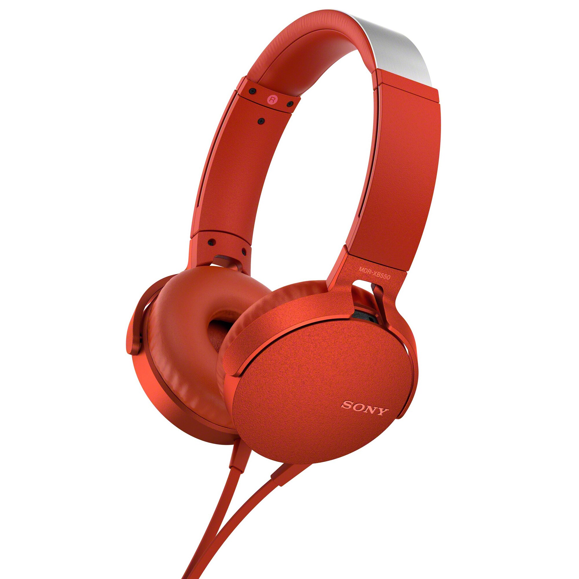 Sony on-ear hovedtelefoner MDR-XB550 - rød | Elgiganten