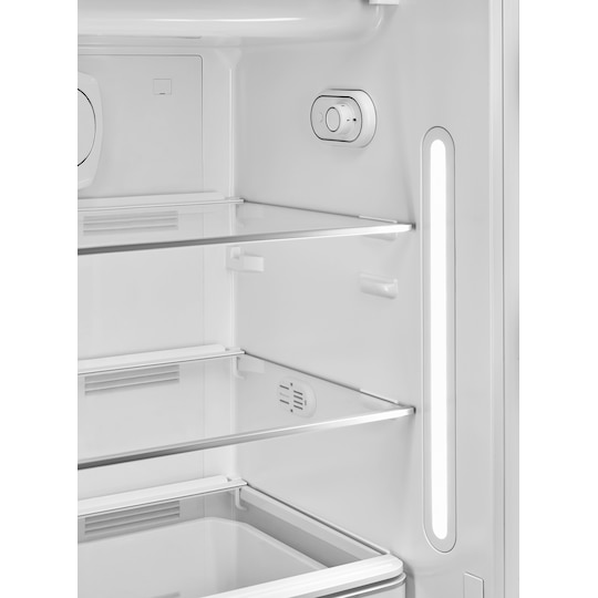 Smeg 50 s style køleskab med fryser FAB28RBL5 | Elgiganten