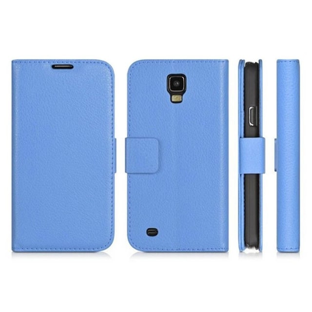 Wallet 2-kort til Samsung Galaxy S4 (GT-i9500)  - blå