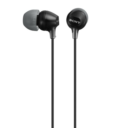 Sony in-ear hovedtelefoner MDR-EX15APBC - sort | Elgiganten