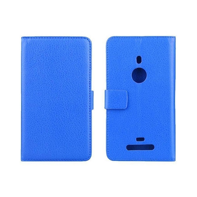Wallet 2-kort til Nokia Lumia 925 (RM-893)  - blå